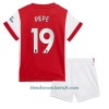 Conjunto (Camiseta+Pantalón Corto) Arsenal Nicolas Pepe 19 Primera Equipación 2021/22 - Niño